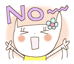 Miss simple 8 sticker #11005009