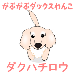 Gabu Gabu Dachshund "Dakuhachirou".