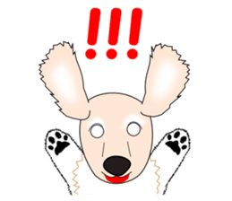 Gabu Gabu Dachshund "Dakuhachirou". sticker #11005602