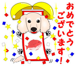 Gabu Gabu Dachshund "Dakuhachirou". sticker #11005606