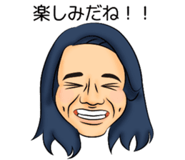 Long hair boyfriend sticker #11006031