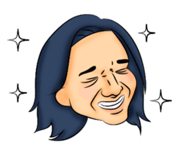 Long hair boyfriend sticker #11006059