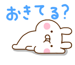 Rabbit Usahina with penpen 4 sticker #11006138