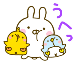 Rabbit Usahina with penpen 4 sticker #11006143
