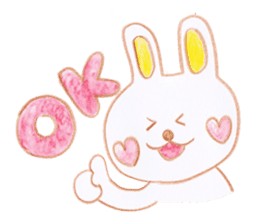 The cute rabbit usako sticker #11006145