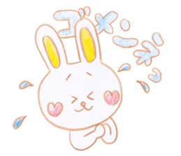 The cute rabbit usako sticker #11006149