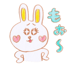 The cute rabbit usako sticker #11006158