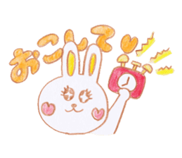 The cute rabbit usako sticker #11006163