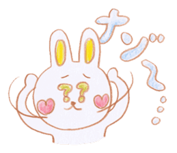 The cute rabbit usako sticker #11006164