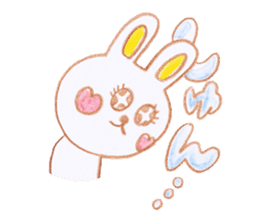 The cute rabbit usako sticker #11006171