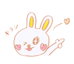 The cute rabbit usako sticker #11006178