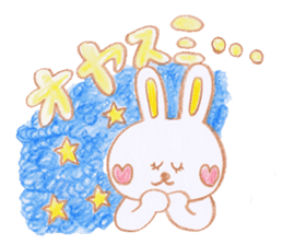 The cute rabbit usako sticker #11006181