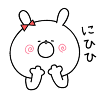 **Ribbon Rabbit** sticker #11006215