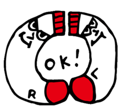 Twins of socks "Lefton and Righton" sticker #11006744