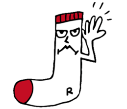 Twins of socks "Lefton and Righton" sticker #11006768