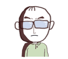 Hiroshima's dad Ver.2 sticker #11006888