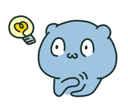 Alpaca and bear! sticker #11006907