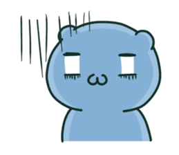 Alpaca and bear! sticker #11006910