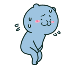 Alpaca and bear! sticker #11006916