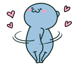 Alpaca and bear! sticker #11006923