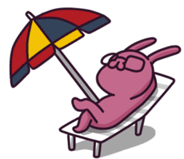 Alpaca and bear! sticker #11006929