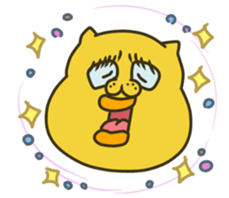 Alpaca and bear! sticker #11006930