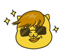 Alpaca and bear! sticker #11006935