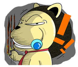 KONI PLANET - PANDA 4 sticker #11007315