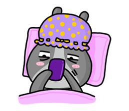 I'm cutie rabbit than dogs part III sticker #11007441