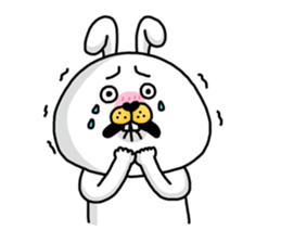 I'm cutie rabbit than dogs part III sticker #11007447