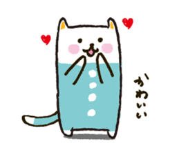 tsunagi cat of a good friend<3> sticker #11007630