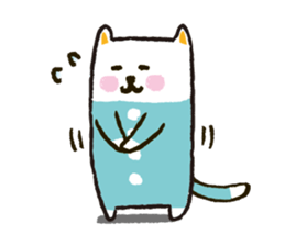 tsunagi cat of a good friend<3> sticker #11007633