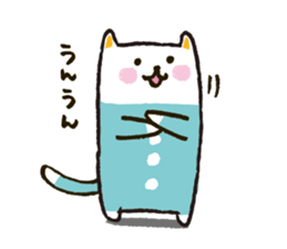 tsunagi cat of a good friend<3> sticker #11007640