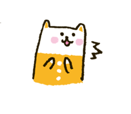tsunagi cat of a good friend<3> sticker #11007641
