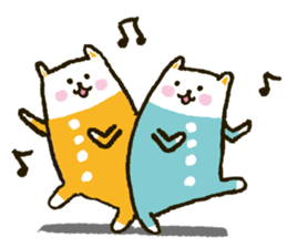 tsunagi cat of a good friend<3> sticker #11007653