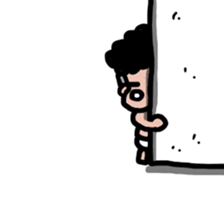 bear and kid sticker2 sticker #11007804