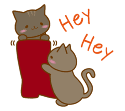 cat banquet(Eng ver.) sticker #11008315