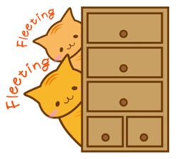 cat banquet(Eng ver.) sticker #11008317