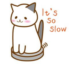 cat banquet(Eng ver.) sticker #11008318