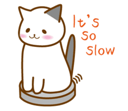 cat banquet(Eng ver.) sticker #11008318