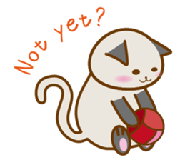 cat banquet(Eng ver.) sticker #11008319