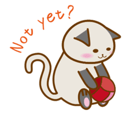 cat banquet(Eng ver.) sticker #11008319