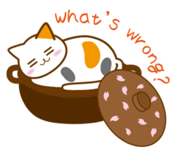 cat banquet(Eng ver.) sticker #11008320