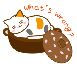 cat banquet(Eng ver.) sticker #11008320