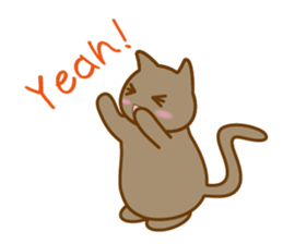 cat banquet(Eng ver.) sticker #11008321