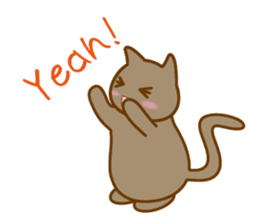 cat banquet(Eng ver.) sticker #11008321