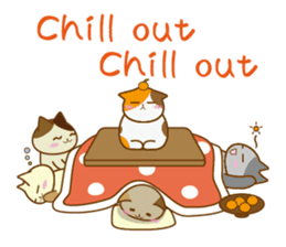 cat banquet(Eng ver.) sticker #11008333