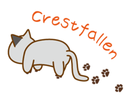 cat banquet(Eng ver.) sticker #11008337