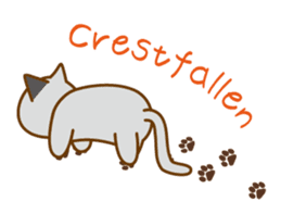 cat banquet(Eng ver.) sticker #11008337