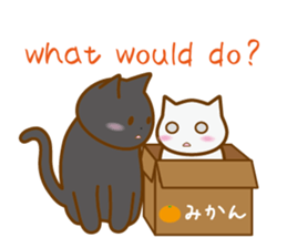 cat banquet(Eng ver.) sticker #11008340